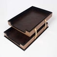 thumbnail image 4 of MOOGCO Desk Organizers - Desk Accessories - Leather Desk Organizer - Bonded Leather Desk Set - Home Office Accessories - Desk Supplies - Leather Desk Set - Office Accessories (Walnut), 4 of 4
