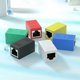 thumbnail image 5 of Acoplador RJ45, acoplador de red, conectores Ethernet, acoplador en línea blindado para conector extensor de cable Ethernet Cat7/Cat6/Cat5e/Cat5 - Hembra a hembra (paquete de 5), 5 of 8
