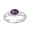 Amethyst, variant on 1.00 Ctw Oval Shape Ruby Gemstone 925 Sterling Silver Solitaire Women Wedding Ring