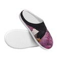thumbnail image 3 of Lsque Flower Bald Eagle Pattern Womens Comfort Cotton on Scuff With Memory Foam and Anti-skid Sole Slipper-46/47, 3 of 7
