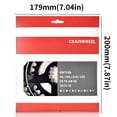 thumbnail image 5 of Necvior Bike Sprocket Crown for SRAM XO1 X1 GX XO X9，36T-26T / 38T-28T,GXP Mountain Bike Double Chain, 5 of 14