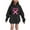 Pink, variant on Favoffer Winter Girls Pink Breast-Cancer-Awareness Graphic Hooded Sweatshirt - Play,Lounge,Travel,Advocacy 3-14Y