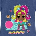 thumbnail image 3 of LOL Surprise! Dolls - Glow Grrrl Retro Styled - Toddler & Youth Girls Short Sleeve Graphic T-Shirt, 3 of 5