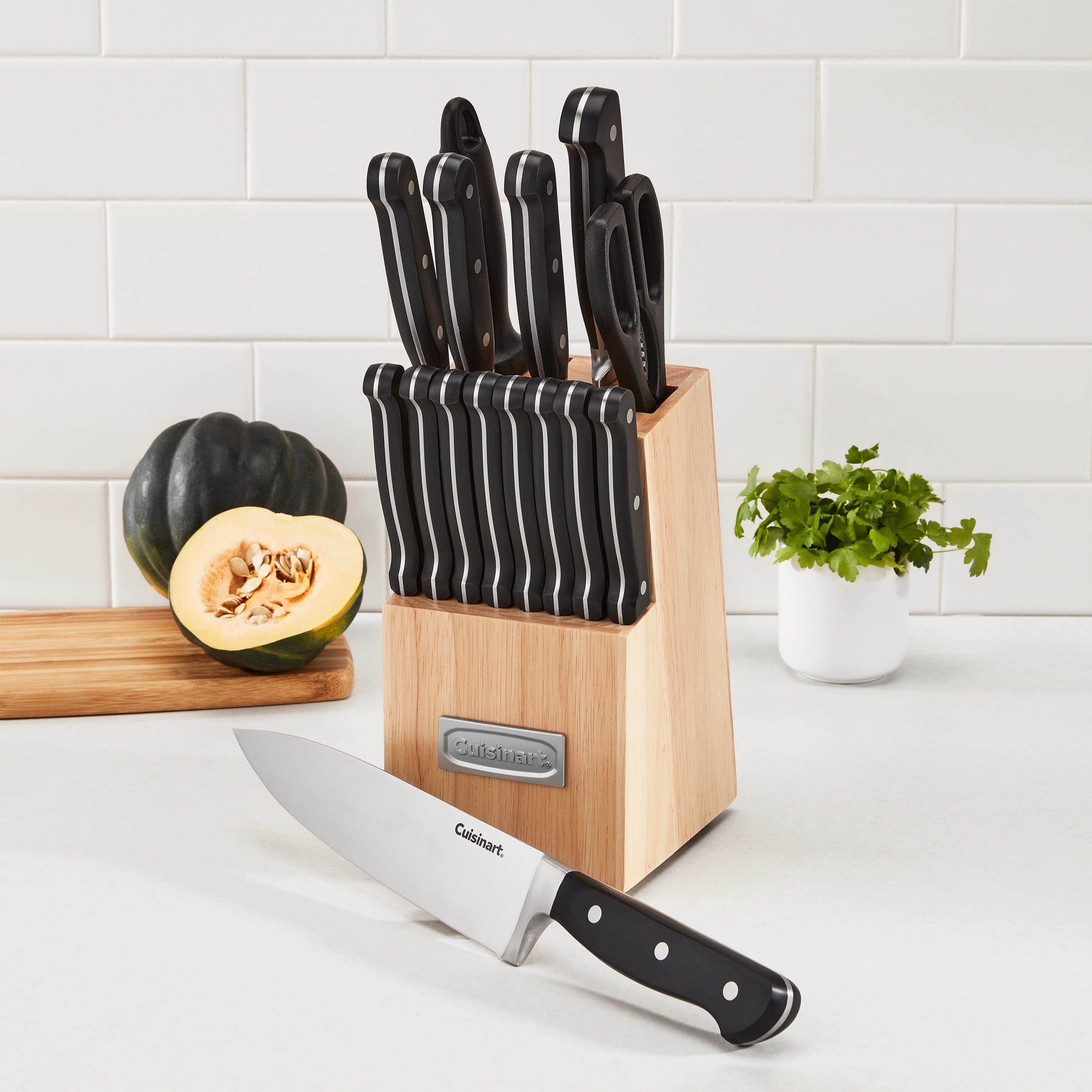 Cuisinart 16-Piece Knife Block Set, High-Carbon Stainless Steel