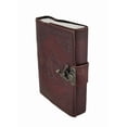 thumbnail image 2 of Fantasy Gifts Triquetra 5" x 7" Leather Embossed Journal, Brown, 100 Pages, 2 of 3