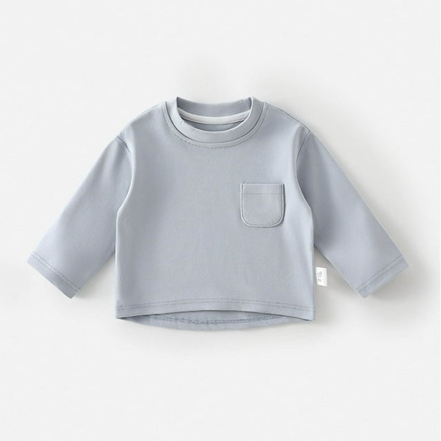 Chandails pour Tout-Petits pour Filles Haut pour Filles T-Shirts à Col Rond Hauts d'Automne T-Shirts Coton Chandail Garçon Chandails Garçon Taille 2-3 Ans
