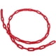 thumbnail image 1 of Accesorio de juguete de cadena de eslabones oscilantes para patio de juegos de hierro recubierto de plástico para interiores y exteriores de 1,5 m (rojo), 1 of 10
