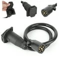 thumbnail image 4 of 7 Way 3.5ft Extension Cord, Trailer Extension Cord, Durable Trailer Wiring Connector, For Extension Trailer Widely Use Car, 4 of 8