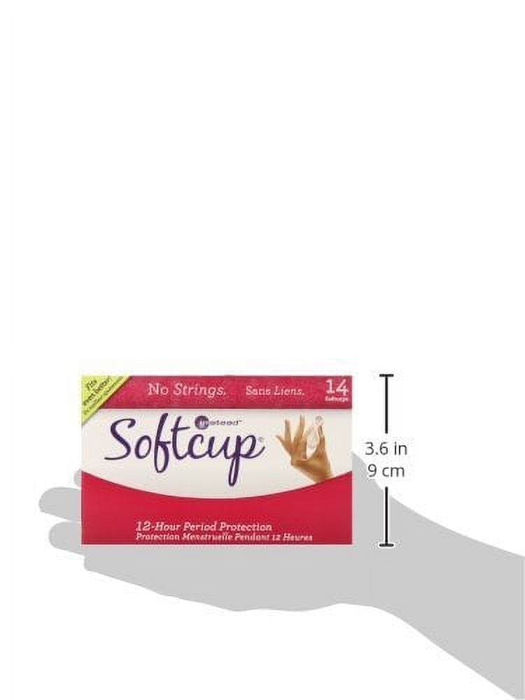 Instead Softcups 12-Hour Protection - 14 softcups
