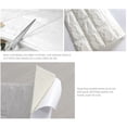 thumbnail image 4 of DIY 3D Pegatina De Pared De Ladrillo Sala De Estar Decoración De Espuma Impermeable Papel Pintado Adhesivo, 4 of 4