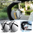 thumbnail image 2 of 2PCS Suction Cup Type Small Reversing Mirror Wide-Angle Reversing Auxiliary Mirror for Auto Truck Car, 2 of 5