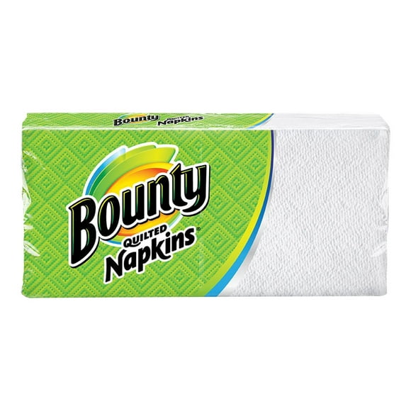 Bounty - Napkin - disposable - white (pack of 200)