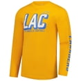 thumbnail image 2 of Men's Fanatics  Gold Los Angeles Chargers Long Sleeve T-Shirt, 2 of 3