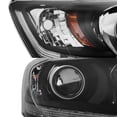 thumbnail image 3 of AKKON - For 2013-2015 Honda Accord Sedan Halogen Model Black Headlights Driver + Passenger Side Pair, 3 of 6