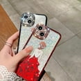 thumbnail image 4 of compatible iPhone14 13 12 11 8 7 Plus Pro Max XR XS Max Bling Case, Women's Luxury Glitter Rhinestone Diamond Cover Cheap and fine, 4 of 5