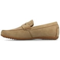 thumbnail image 2 of Vance Mens Yates Comfort Perforated Slip-on Flexible Driving Penny Loafer, Widths Available, 2 of 9