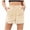 #07 Khaki 【Mix & Match: Stock Up on Your Favorite Colors】, variant on Women's Cotton Blend Straight Leg Casual Pants With Functional Pockets, Low Rise Loose Fit Trousers, Soft Lightweight Comfy Fabric for Work Office, Walking, Travel, Summer