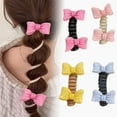 thumbnail image 5 of Elegant Double Bow Hair Clips for Women and Girls Fashion Hair Accessories for Wedding Party Daily Use, 5 of 5