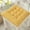 Yellow, variant on KCEHTA Corduroy Chair Cushion Tufted Seat Cushion Pads for Dining Chairs Ultra Soft Warm Floor Cushion Square Seat Cushion for Bedroom Living Room Office