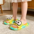 thumbnail image 5 of Kids Slippers Light up Sandals Boys Girls LED Shoes Cartoon Slides on Lightweight Beach Pool Quick Dry(Yellow,7-8 Years), 5 of 5
