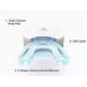thumbnail image 5 of Cepillo de Dientes Eléctrico - Ultrasónico en Forma de U - Limpieza Bucal 360° - Carga Inalámbrica y Luz LED - Ipx7 Resistente al Agua (Negro), 5 of 5