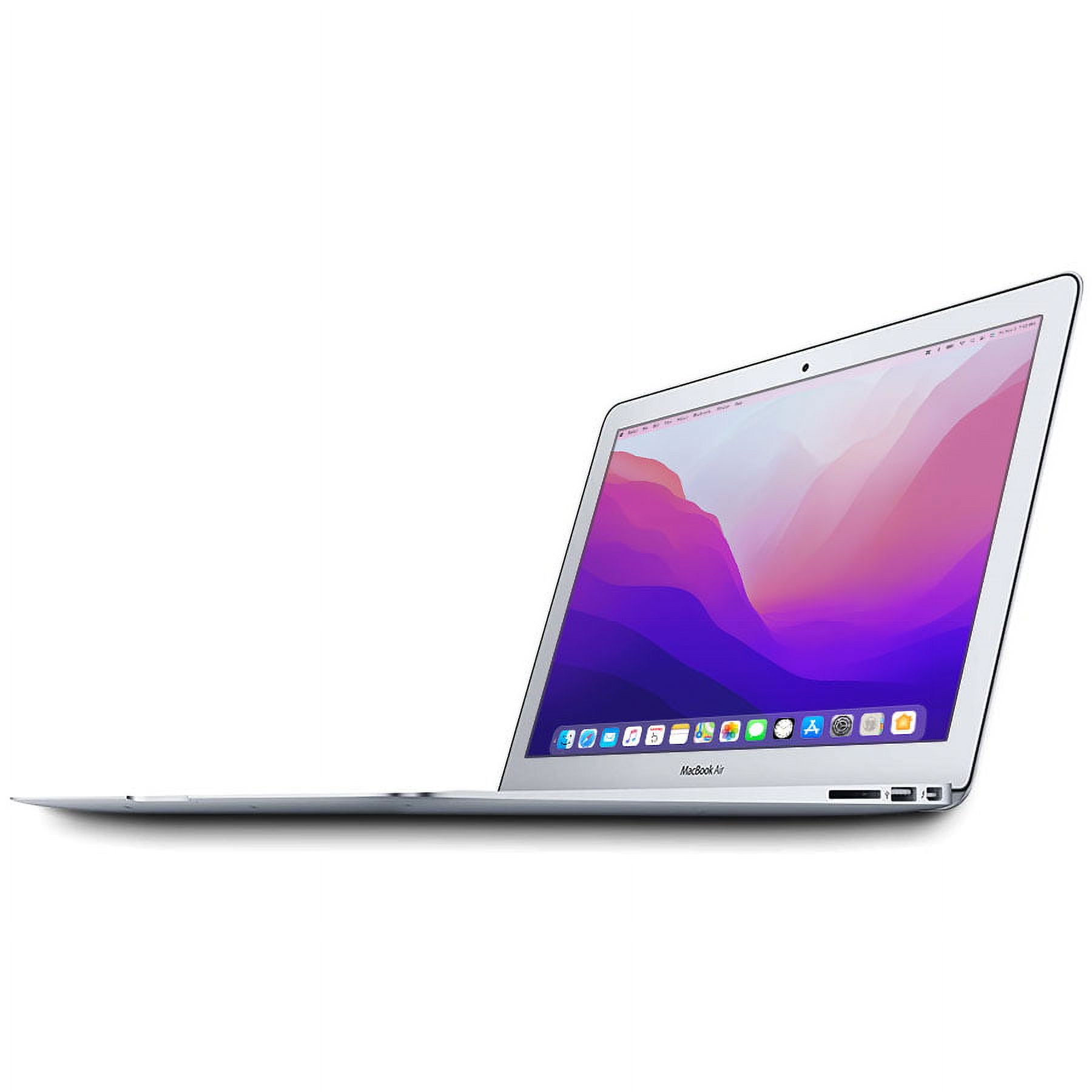 Restored Apple MacBook Air, 13.3" Laptop, Intel Core i5, 8GB RAM, 256GB SSD, None, Mac OS X 10.10, Silver, MMGG2LL/A (Refurbished) - image 3 of 4