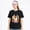 Black-57, variant on Unisex Cotton T-Shirt Pickleween Skeleton Pumpkin Graphic Halloween Tee