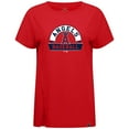 thumbnail image 2 of Women's Levelwear Red Los Angeles Angels Influx Banner Arch T-Shirt, 2 of 3