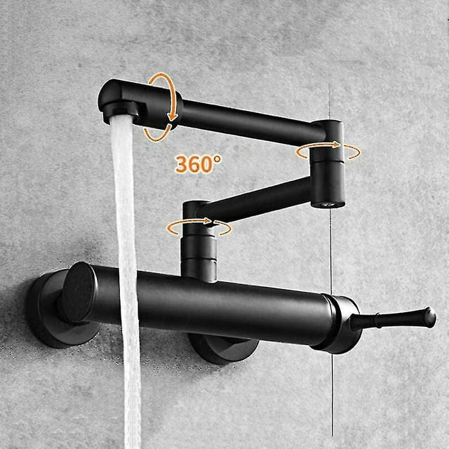 Wall-Mounted Kitchen Faucet - Folding Telescopic