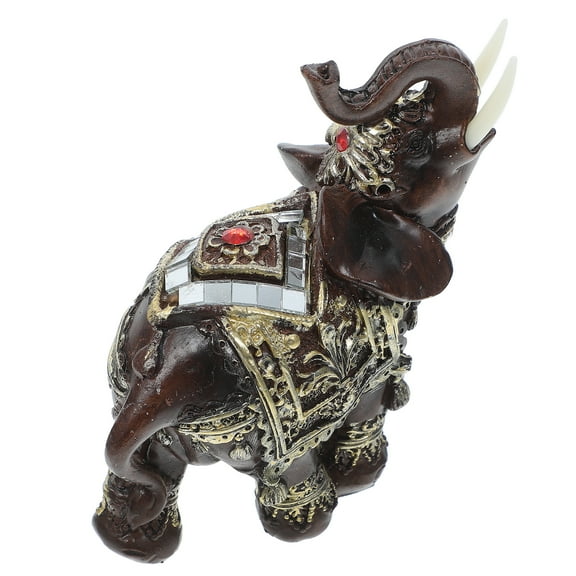 Zehuanyu  Solar Elephant Garden Statue Home Decorations Office