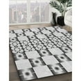 thumbnail image 2 of Ahgly Company Indoor Rectangle Patterned Platinum Gray Novelty Area Rugs, 7' x 10', 2 of 6