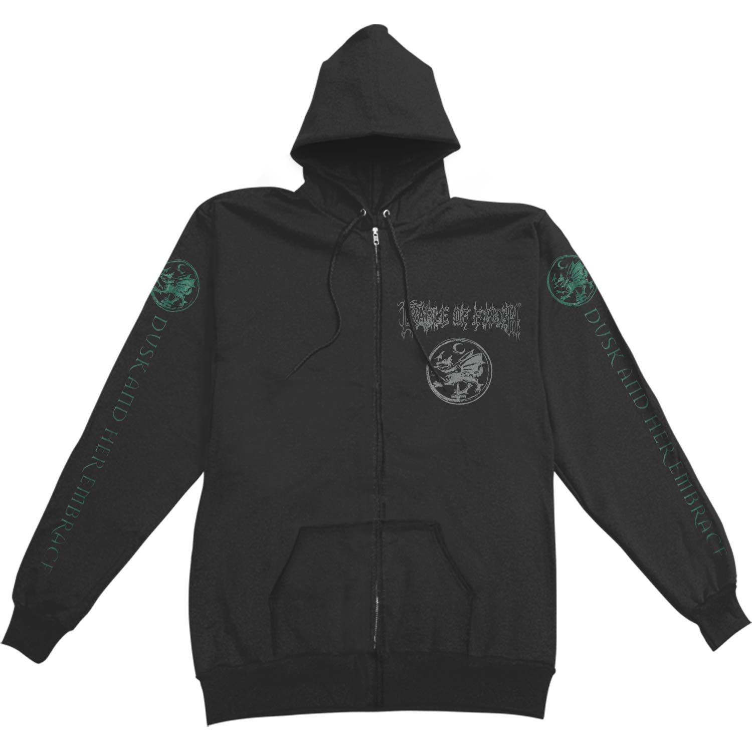 cradle of filth zip hoodie