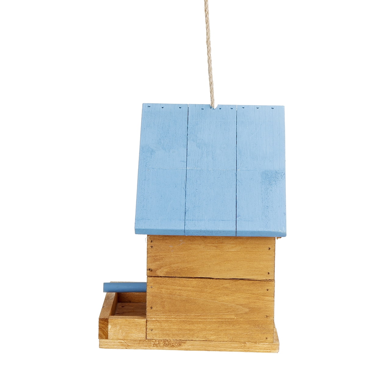 Wooden Gazebo Bird Feeder Hanging Wild Bird Feeder Outdoor Feeding