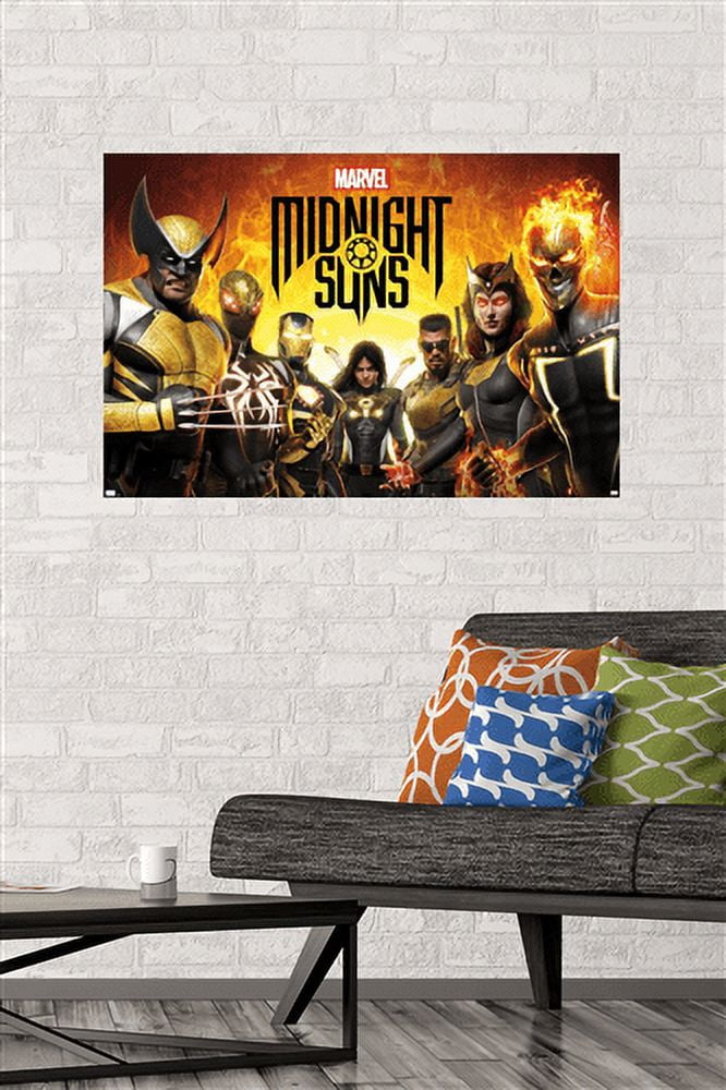 Marvel Midnight Suns - Key Art Wall Poster, 22.375" x 34"