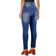 thumbnail image 4 of Ladies Printed Jeans - Textured Hearts Women's Jeans (Front Printing) - M, 4 of 5