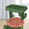 thumbnail image 4 of Árbol para Gatos Wang Xin de Cuatro Niveles Grande con Condo para Gatos y Hamacas, 4 of 7