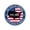 C, variant on Circle Brooches and Pins for Women 4th of July 250th Anniversary Independence Day, Designer Brooch for Patriotic Decorations, USA Flag of Brooch Pins