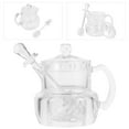 thumbnail image 3 of GETAJGHSD Honey Pot with Stirring Rod Acrylic 1 Set Transparent, 3 of 8