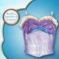 thumbnail image 6 of Disney Little Mermaid Ariel Two Piece Mermaid Deluxe Multicolored Fashion Dress Inspired by the Movie, 6 of 8
