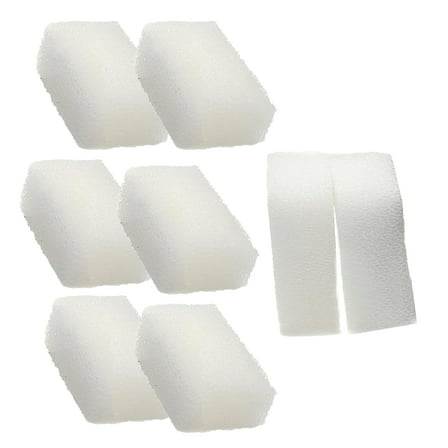 Genligt Replacement Aquarium Bio Sponge Foam Filter Pads Suitable for Aqua Clear 30 150 Canister Filters, 8 Pack