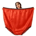 thumbnail image 3 of GPOECD Funny Novelty Underwear For Women Big Momma Undies Comfortable Soft Joke Underwear Idea Unique Design Z8131-Red,One Size, 3 of 7