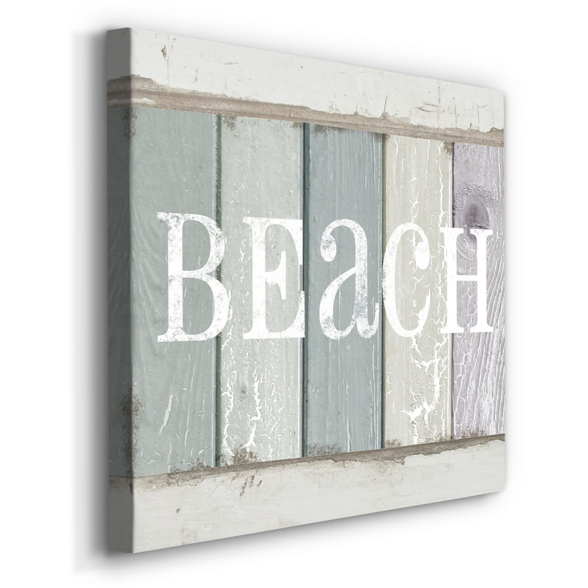 Wexford Home Beach Sign IV-Premium Gallery Wrapped Canvas, 24" x 24" - Ready to Hang