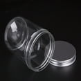 thumbnail image 4 of EeaseMX 10 tarros de plástico transparente de 500 ml para alimentos, latas selladas para cocina, aperitivos, galletas, té perfumado., 4 of 7
