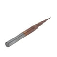thumbnail image 1 of Milling Cutter, Ball End Mill Tungsten Steel Long Life  For Slotting For End Milling For Cutting R0.25x20.5xD4x50, 1 of 8