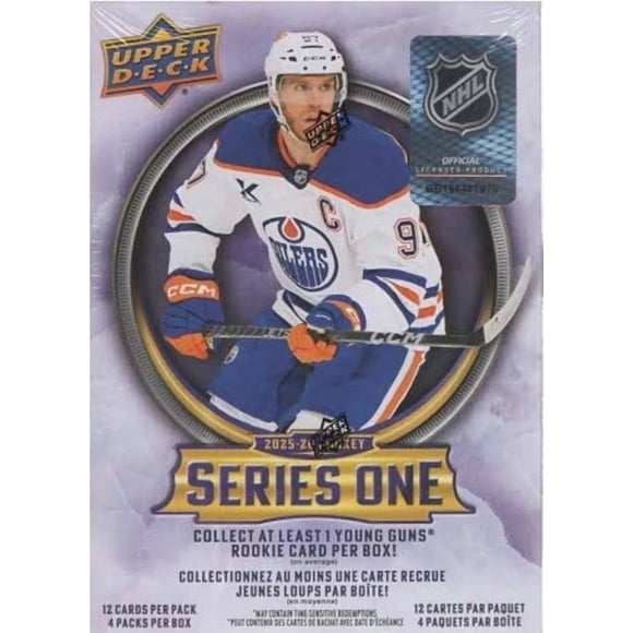 Blaster Box Upper Deck Series One Hockey 2025/2026 con cartas