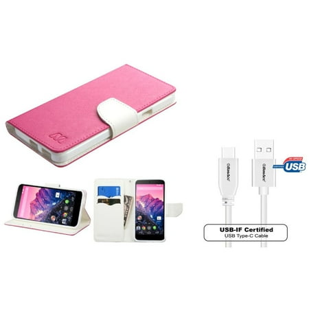 Insten Leather Wallet Case With Id Credit Card Slot For Lg Google Insten Leather Wallet Case With Id Credit Card Slot For Lg Google Nexus 5x Hot