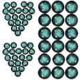 thumbnail image 3 of 100 pcs Glass Charms Twelve Constellation Pattern Gems Charms for Jewelry Making, 3 of 8