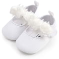 thumbnail image 6 of Antheron Baby Girls Mary Jane Flats Soft Sole Infant Moccasins Floral Sparkly Toddler Princess Dress Shoes, 6 of 6