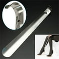 thumbnail image 3 of Hilingoto Confirm Location, Shoehorn, 11.8" Inch Long Handle Stainless Steel Shoe Horn Long Handle Shoehorn with Comfort Grip for Seniors Boots Kids Elderly Pregnant, 3 of 7