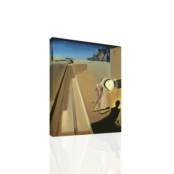 Salvador Dali Premature Ossification Of A Railroad - Canvas OR Print Wall Art